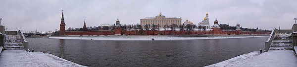 Кремль. Зима. Панорама