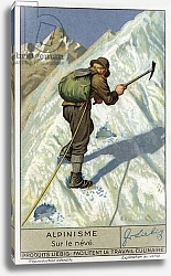 Постер Школа: Европейская Climbing on neve