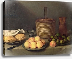 Постер Паласиос Франциско Still life with fruit, 1648