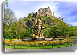 Постер Шотландия. Эдинбургский замок 3