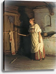 Постер Максимов Василий Кто там. 1879