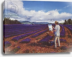 Постер Нил Тревор (совр) Painter, Vaucluse, Provence, 1998