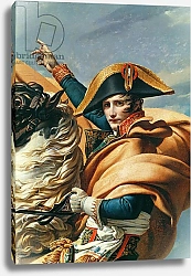 Постер Давид Жак Луи Bonaparte Crossing the Alps