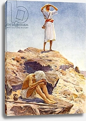 Постер Маргетсон Уильям Elijah and his servant watching for rain on Mount Carmel