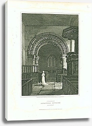 Постер Interior of Aspatria Church, Cumberland 1