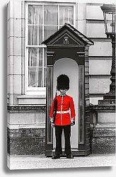 Постер Часовой в красном у Букингемского дворца