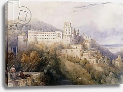 Постер Робертс Давид Heidelburg, The Palace of the Electors of the Palatinate, 1832