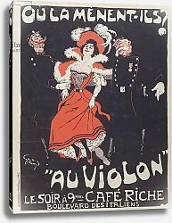 Постер Poster for the Café Riche, c.1896