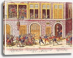 Постер Хогенберг Франц (карты) The Hanging of Mottegondrin, in April 1562