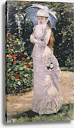 Постер Джервекс Уильям Madame Valtesse de la Bigne, 1889