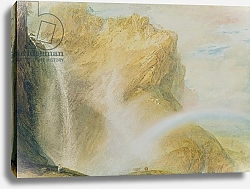 Постер Тернер Уильям (William Turner) Upper Falls of the Reichenbach