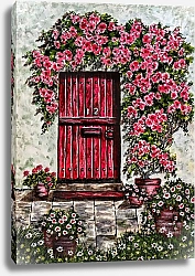 Постер Дом с красной дверью