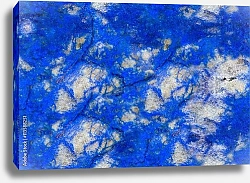 Постер синий минерал азурит