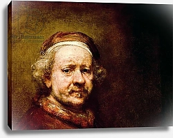 Постер Рембрандт (Rembrandt) Self Portrait in at the Age of 63, 1669 2