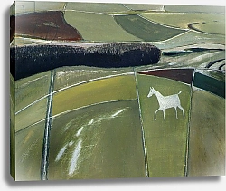 Постер Хайнс Эрик (совр) White Horse, Cherhill