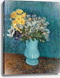Постер Ван Гог Винсент (Vincent Van Gogh) Vase of Flowers, 1887