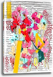 Постер Чамберс Джо (совр) Floral Doodle 3, 2013
