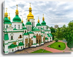 Постер Украина, Киев. Церковь Святой Софии