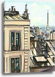 Постер Французские зарисовки #4