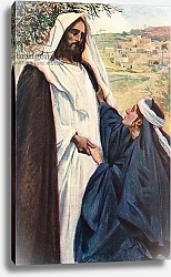 Постер Линсон Корвин Meeting of Jesus and Martha