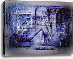 Постер Спейтан Любна (совр) Lonely, lady blue,, painting