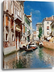 Постер Санторо Рубенс Gondolas in Venice