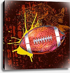 Постер Мяч для регби