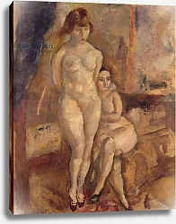 Постер Пасин Жюль The Two Models, c.1928
