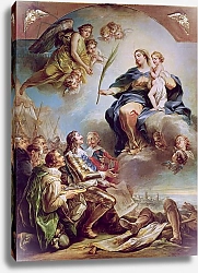 Постер Лоо Чарли Louis XIII Dedicating the Church of Notre-Dame-des-Victoires to the Virgin in 1629, 1748-53