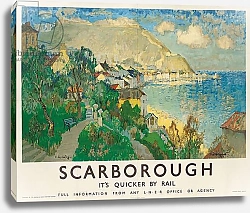 Постер Горбатов Константин An advertising poster for Scarborough