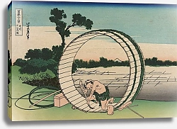 Постер Хокусай Кацушика Bishū fujimigahara