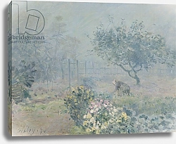 Постер Сислей Альфред (Alfred Sisley) The Fog, Voisins, 1874