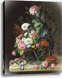 Постер Розен Северин Still Life, Vase of Flowers