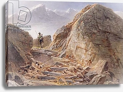 Постер Хааг Карл At the Foot of Watzmann, Bavarian Highlands, 1857