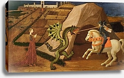 Постер Учелло Паоло St. George and the Dragon, c.1439-40