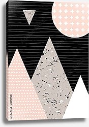 Постер Абстрактная геометрическая композиция 19