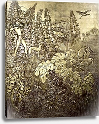 Постер Дюнанд Джин The Hunt; La Chasse, c. 1934