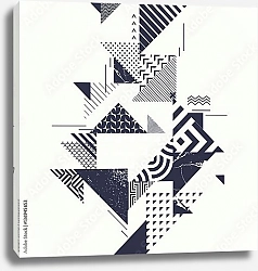 Постер Современная геометрическая абстракция 34