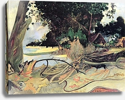 Постер Гоген Поль (Paul Gauguin) Толстое дерево (Te burao)