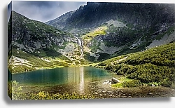 Постер Озеро в высоких Татрах, Словакия