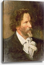 Постер Кустодиев Борис Portrait of Ilja Repin, 1902