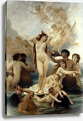 Постер Бугеро Вильям (Adolphe-William Bouguereau) Рождение Венеры