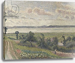 Постер Писсарро Люсьен View over the Estuary, Harfleur, 1903