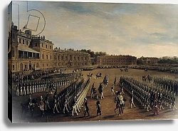 Постер Шварц Густав Parade at the time of Emperor Paul I 1847