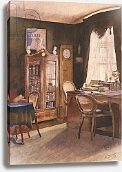Постер Школа: Немецкая школа (19 в.) Theodor Fontane's Study