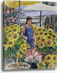 Постер Лоундс Розмари (совр) The Sunflower Seller