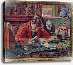 Постер Люс Максимильен Emile Verhaeren in his Study, c.1897