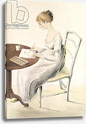 Постер Остин Кассандра Fanny Austen-Knight