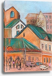 Постер Московскией переулок
