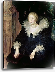 Постер Рубенс Петер (Pieter Paul Rubens) Portrait of Anne of Austria c.1622